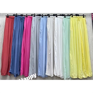 Spodnie szerokie nogawki damskie produkt Włoski