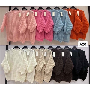 Sweter damski z krótkim rękawem - Produkt Włoski