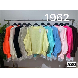 Sweter damski okrągły - Produkt Włoski