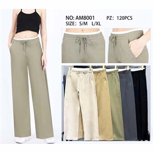 Spodnie szerokie nogawki damskie  S/M-L/XL
