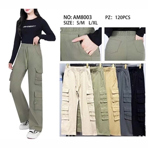 Spodnie szerokie nogawki damskie  S/M-L/XL