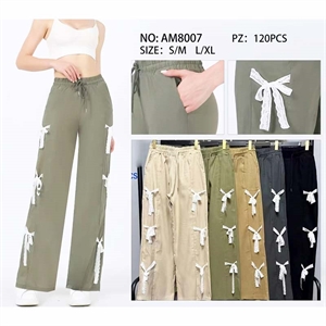 Spodnie szerokie nogawki damskie  S/M-L/XL