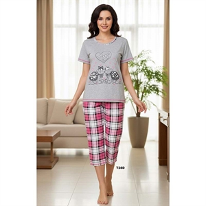 Piżama bawełniana damska  S-2XL