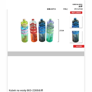 Butelka na wodę 27cm