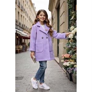 Płaszcz dziewczęcy  4-14 lat