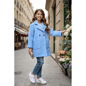 Płaszcz dziewczęcy  4-14 lat