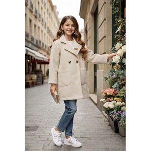 Płaszcz dziewczęcy  4-14 lat