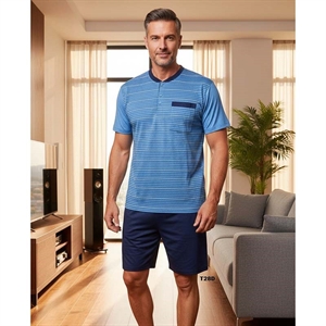 Piżama bawełna męska  M-3XL