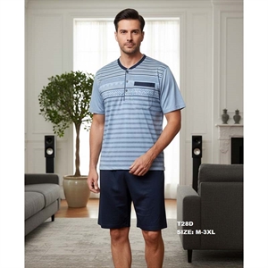 Piżama bawełna męska  M-3XL