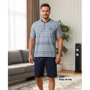 Piżama bawełna męska  M-3XL