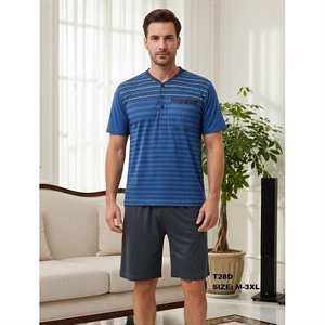 Piżama bawełna męska  M-3XL