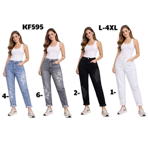 Jeansy damskie L-4XL