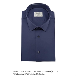 Koszula męska elegancka na krótkim rękawem krój slim fit produkt Turecki M-2XL