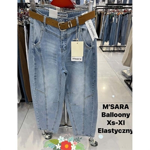 Jeansy balloony M'sara  XS-XL