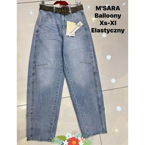 Jeansy balloony M'sara  XS-XL