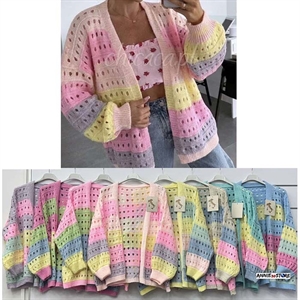 Narzutka swetrowa damska