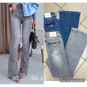 Jeansy dzwony damskie  34-42