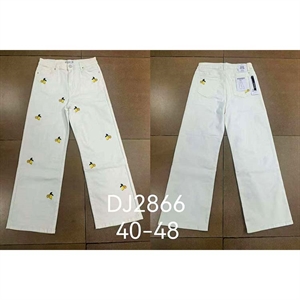 Jeansy szerokie nogawki  40-48
