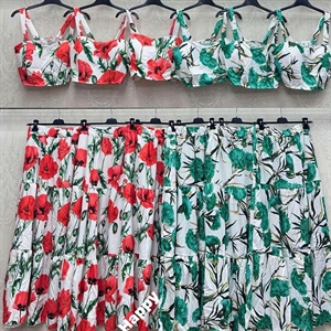 Komplet damski ze spódnicą produkt Włoski
