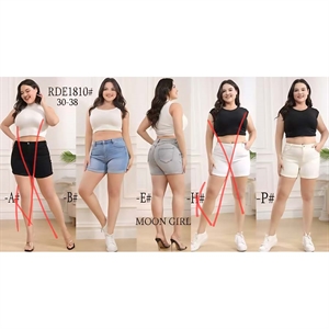 Women's denim shorts 30-38