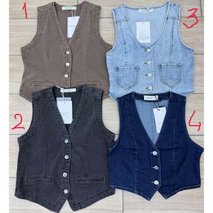 Kamizelka jeansowa damska  XS-XL