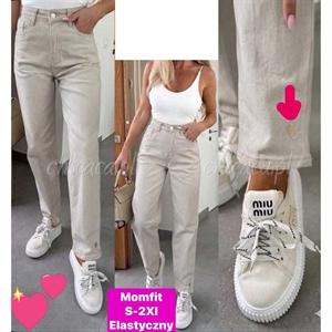 Jeansy mom fit  S-2XL
