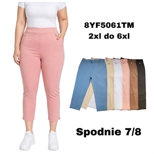 Spodnie damskie 7/8  2XL-6XL