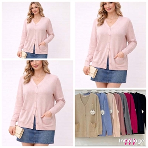 Sweter damski zapinany na guziki L/XL 2XL/3XL