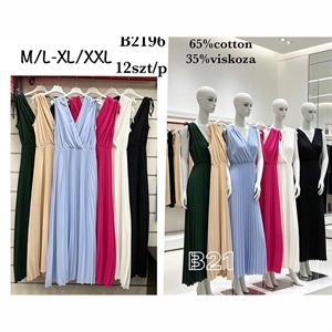 Sukienka plisowana damska  M/L-XL/2XL