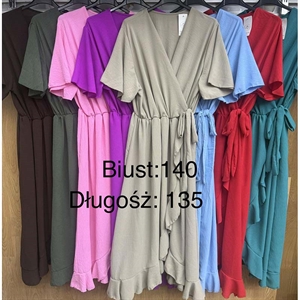 Sukienka damska biust (140cm),długość (135cm) produkt Polski