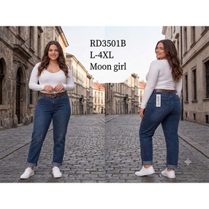 Jeansy damskie L-4XL