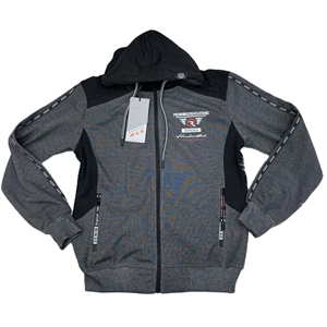 Bluza chłopięca rozpinana na zamek z kapturem produkt Turecki  140-164
