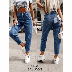 Jeansy balloon  34-42