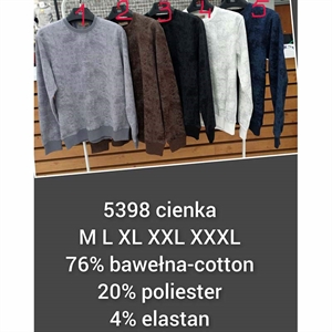 Bluza męska pod szyje produkt Turecki  M-3XL