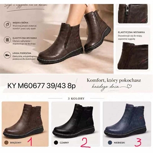 Botki damskie Big Size  39-43