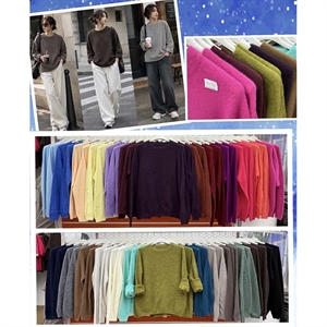 Sweter damski okrągły