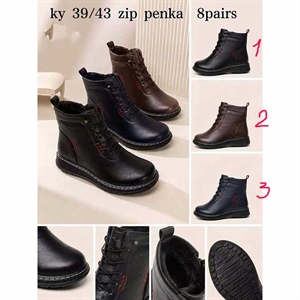 Botki ocieplane Big Size  39-43