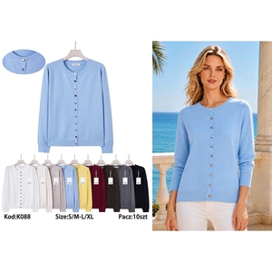 Sweter damski zapinany na guziki  S/M-L/XL