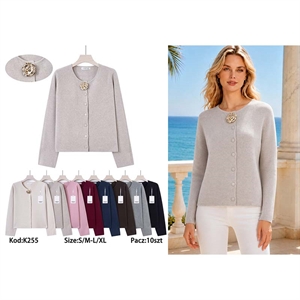 Sweter damski zapinany na guziki  S/M-L/XL