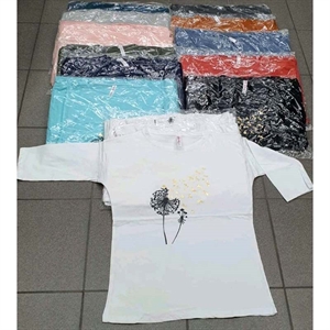 Bluzka damska z 3/4 rękawem produkt Turecki  M-XL