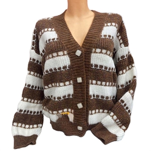 Sweter damski zapinany na guziki