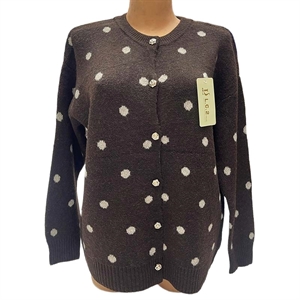 Sweter damski zapinany na guziki M/L XL/2XL