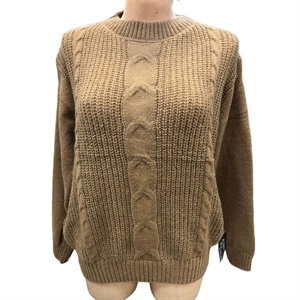 Sweter damski okrągły L-3XL