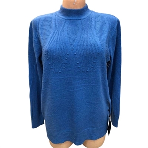 Sweter damski z półgolfem L-3XL