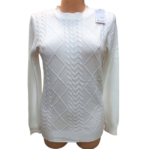 Sweter damski okrągły M/L-XL/2XL