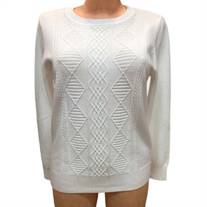 Sweter damski okrągły M/L-XL/2XL
