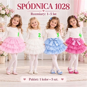 Spódnica dziewczęca  1-5 lat