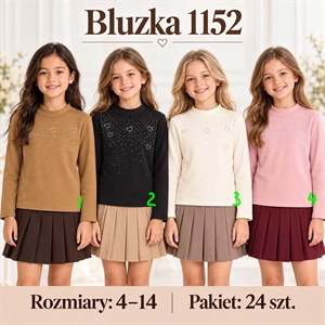 Bluzka dziewczęca  4-14 lat