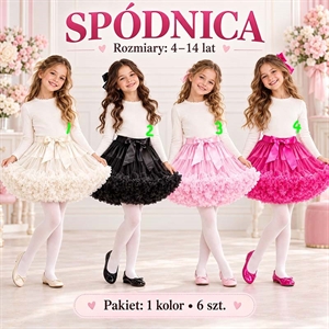 Spódnica dziewczęca  4-14 lat