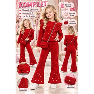 Komplet dziewczęcy  3-8 lat